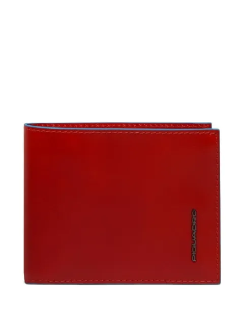 PIQUADRO coin pocket leather wallet