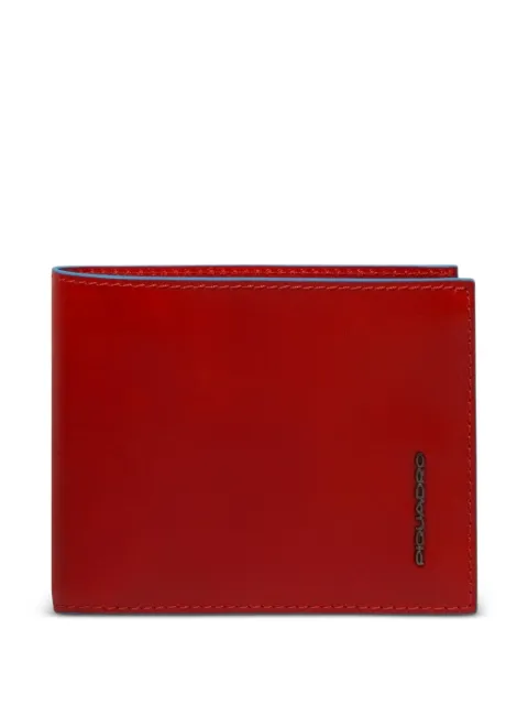 PIQUADRO coin pocket leather wallet