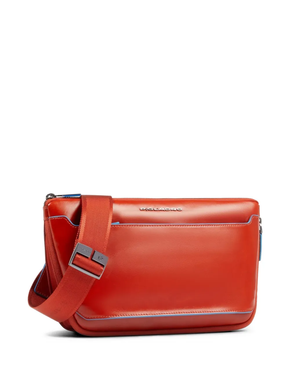 PIQUADRO Uitbreidbare platte heuptas Rood