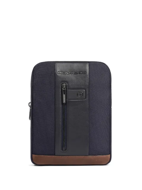 PIQUADRO iPad® leather-details crossbody bag