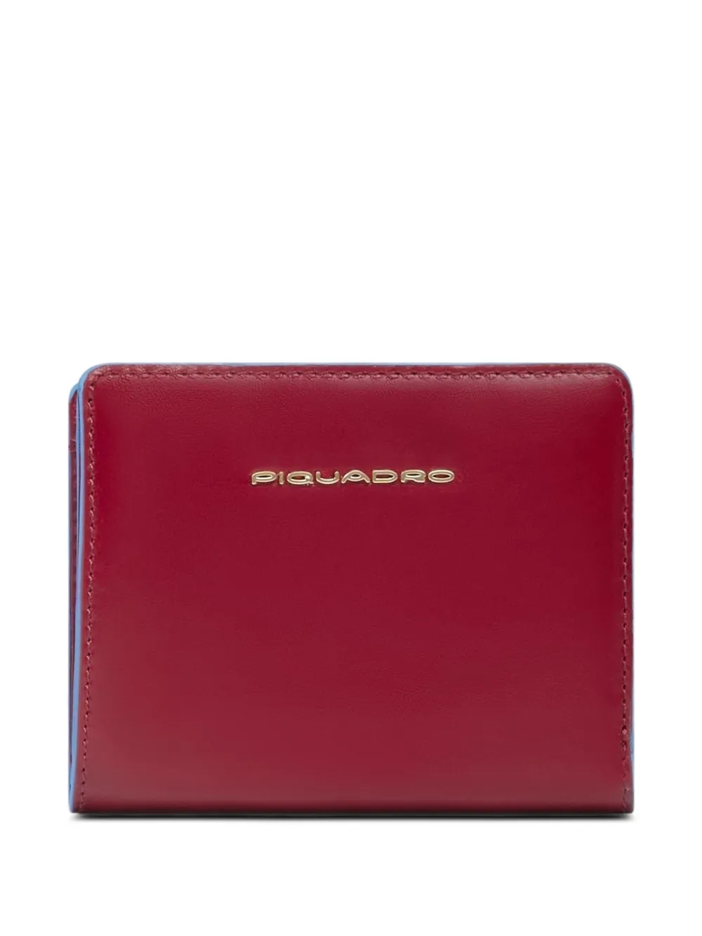 PIQUADRO bifold design wallet - Rosso