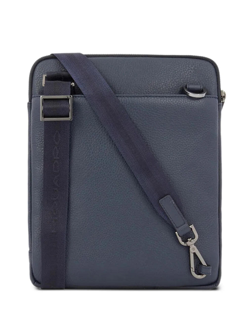 PIQUADRO Leren laptoptas Blauw