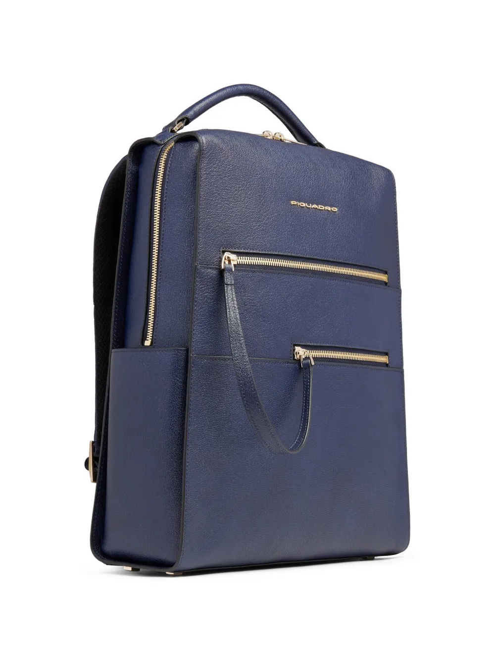 PIQUADRO Patricia leren rugzak Blauw