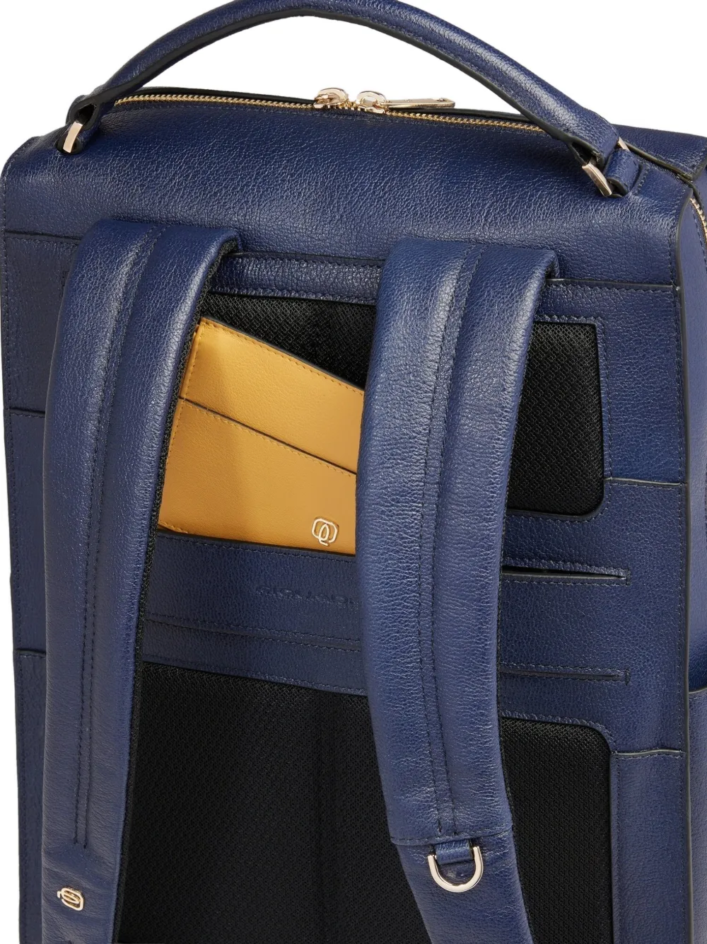 PIQUADRO Patricia leren rugzak Blauw