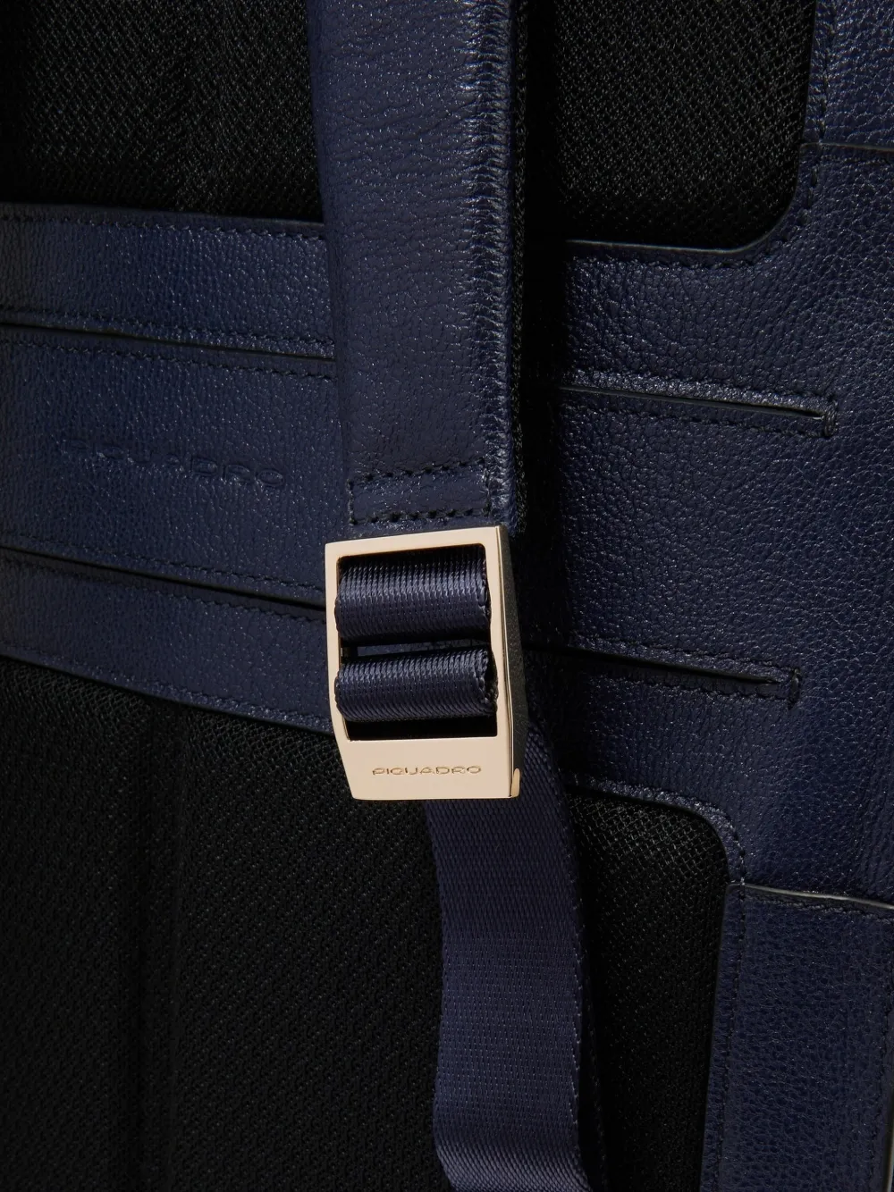 PIQUADRO Patricia leren rugzak Blauw