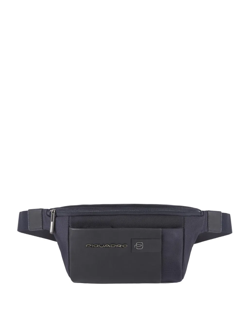 PIQUADRO pockets leather belt bag - Blu
