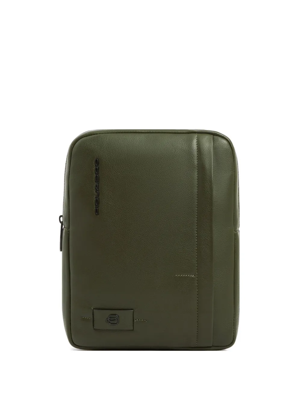 PIQUADRO leather messenger bag - Verde