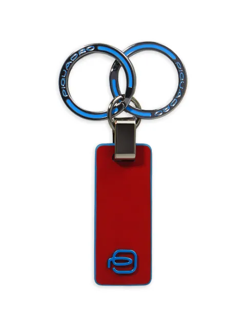 PIQUADRO two-ring keychain