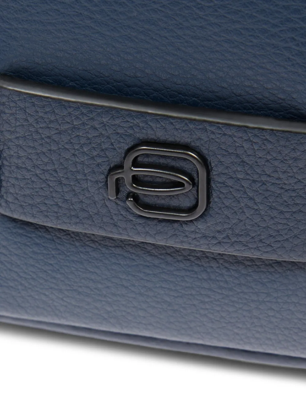 PIQUADRO Pocket leren laptoptas Blauw