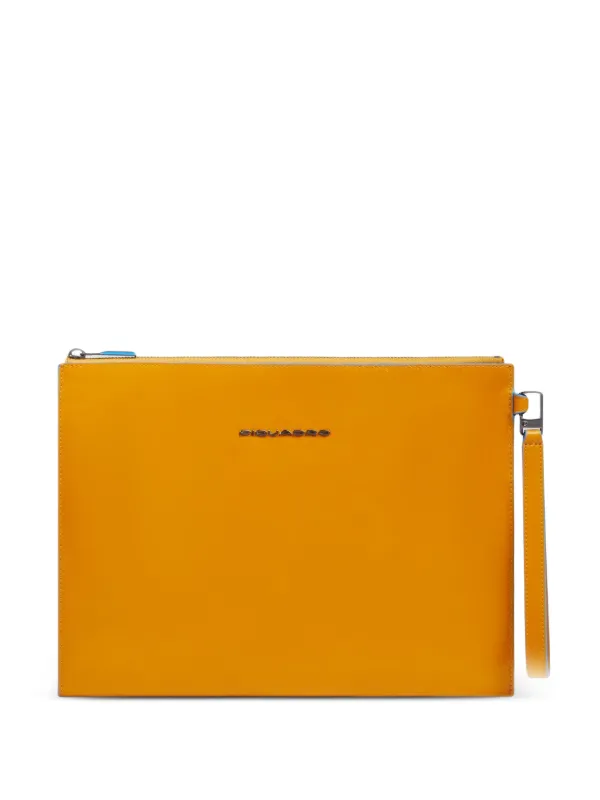 PIQUADRO iPad Pro クラッチバッグ | オレンジ | FARFETCH JP