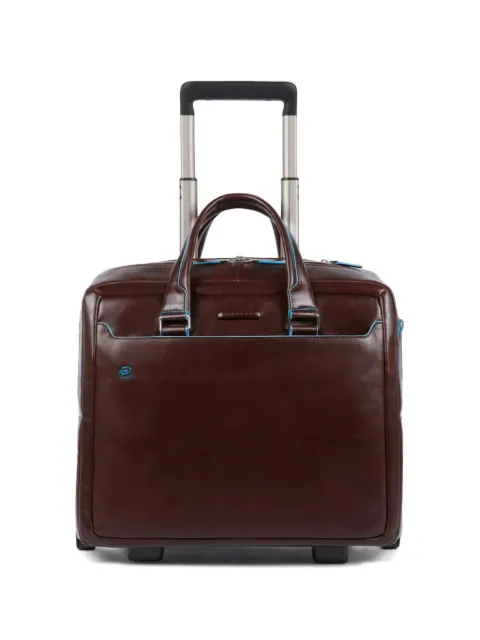 PIQUADRO personalisable leather pilot bag