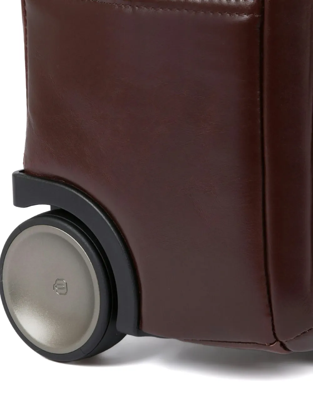 PIQUADRO Gepersonaliseerde leren piloten tas Bruin
