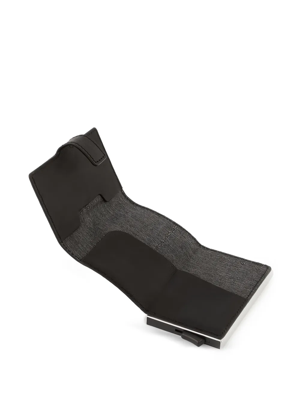 PIQUADRO Popup pasjeshouder Zwart