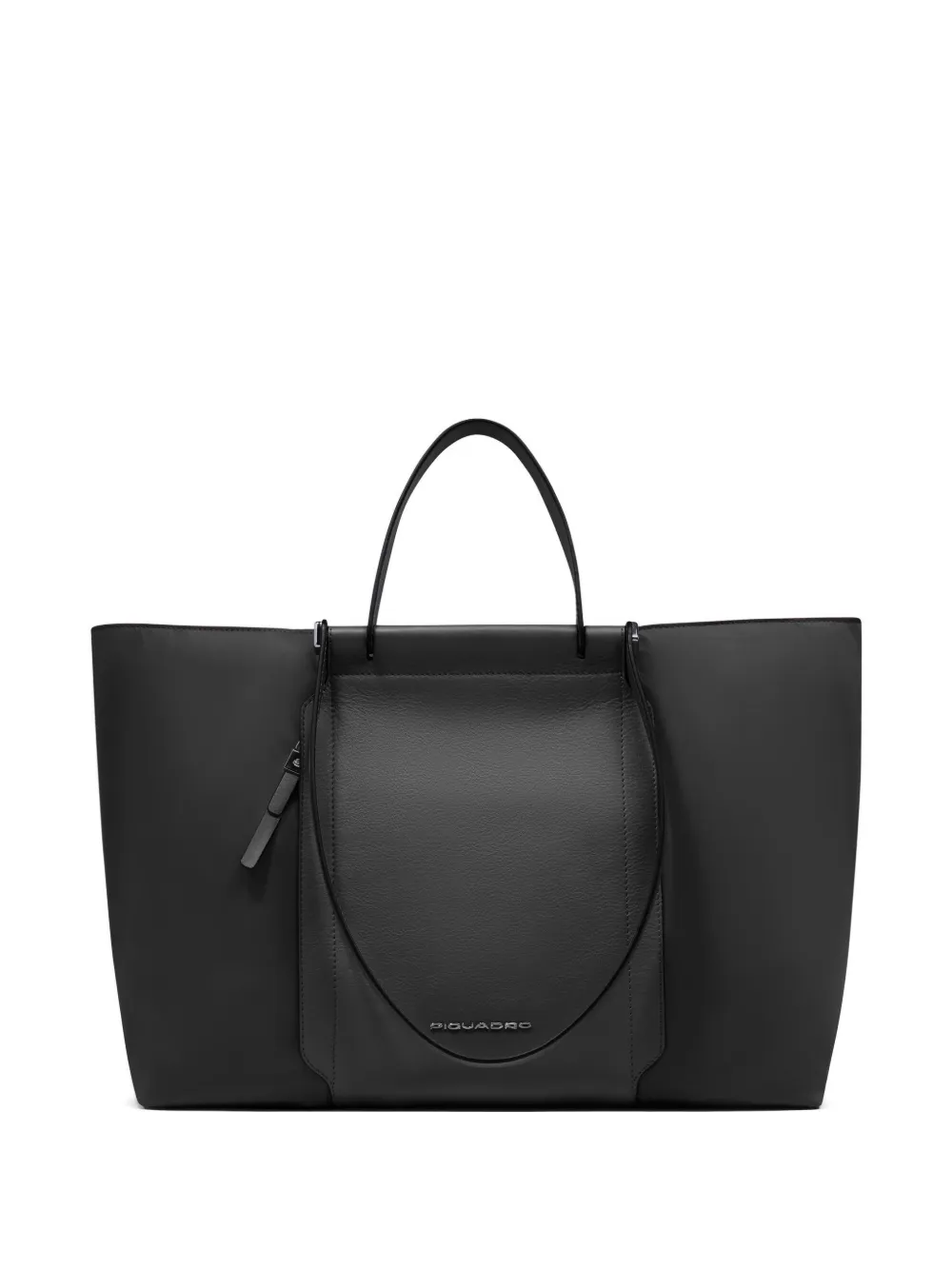 PIQUADRO ipad leather laptop bag - Nero