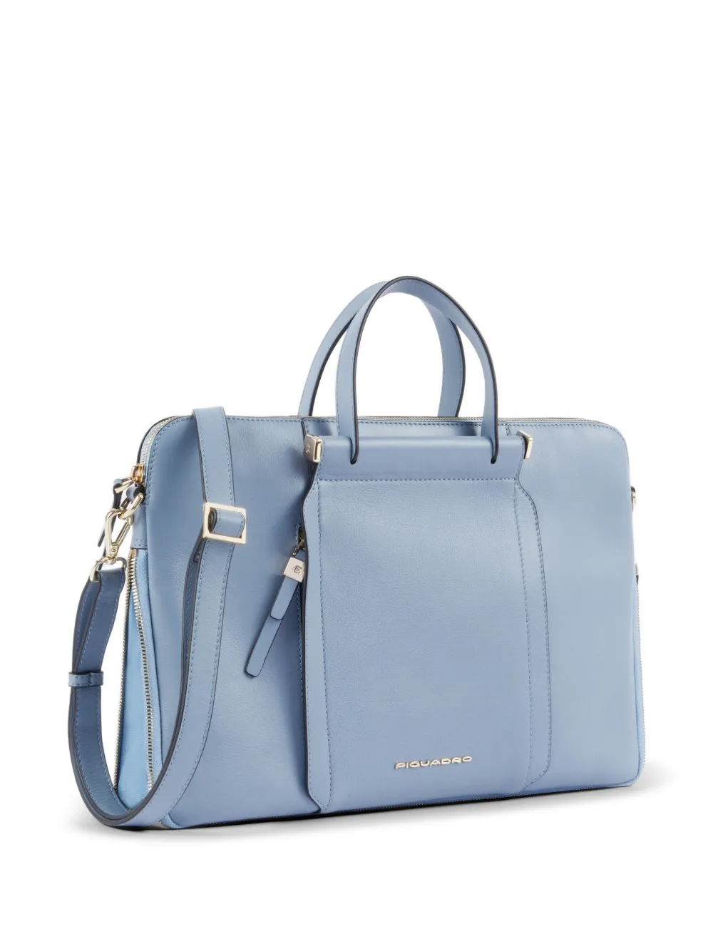 PIQUADRO Expandable Work laptoptas Blauw