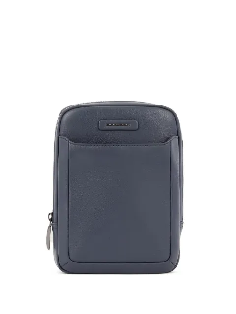 PIQUADRO mini leather crossbody bag