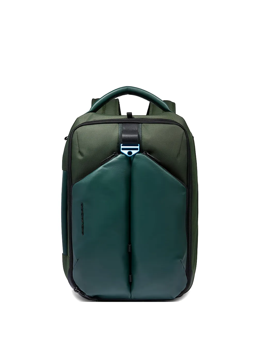 PIQUADRO panelled backpack - Verde