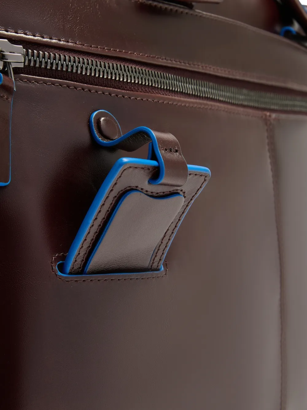 PIQUADRO Uitklapbare laptoptas Bruin