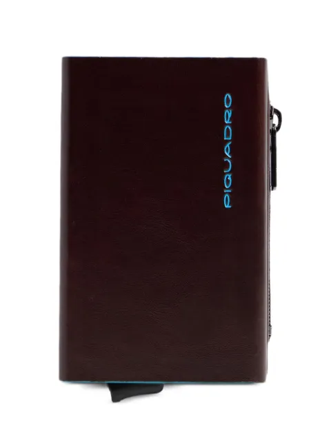 PIQUADRO pop-up zipped wallet