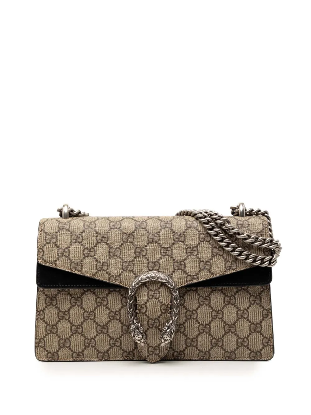 Gucci Pre-Owned 2016-2025 Medium GG Supreme Dionysus shoulder bag - Toni neutri