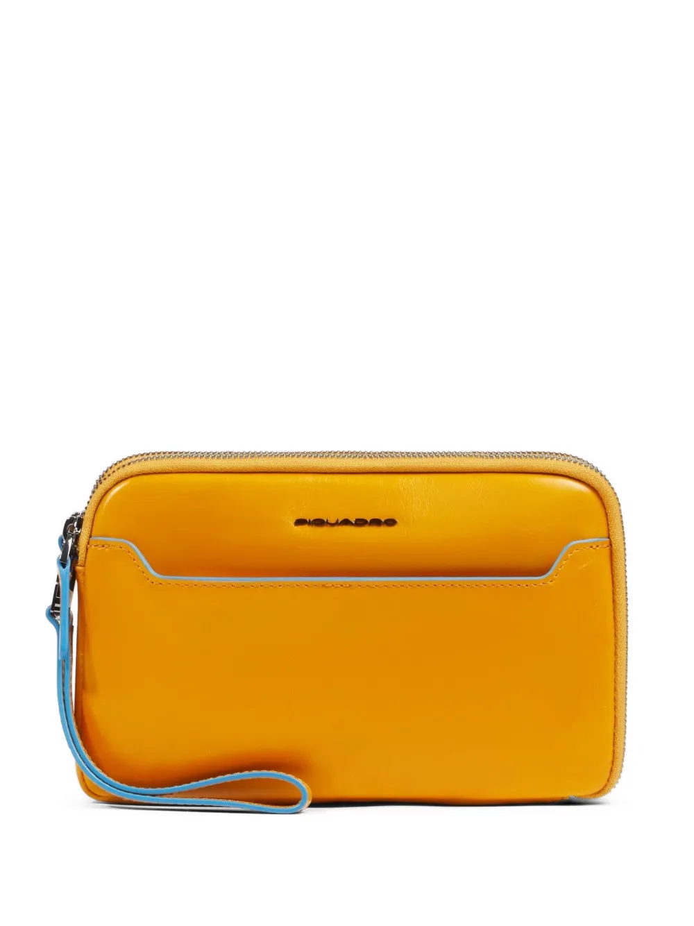 PIQUADRO wrist-strap clutch - Giallo