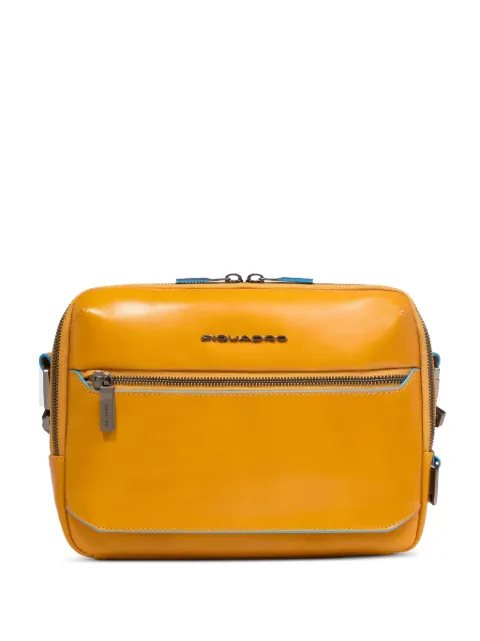 PIQUADRO pocket leather messenger bag