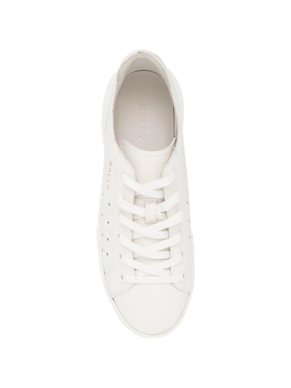 Bally leather sneakers Beige