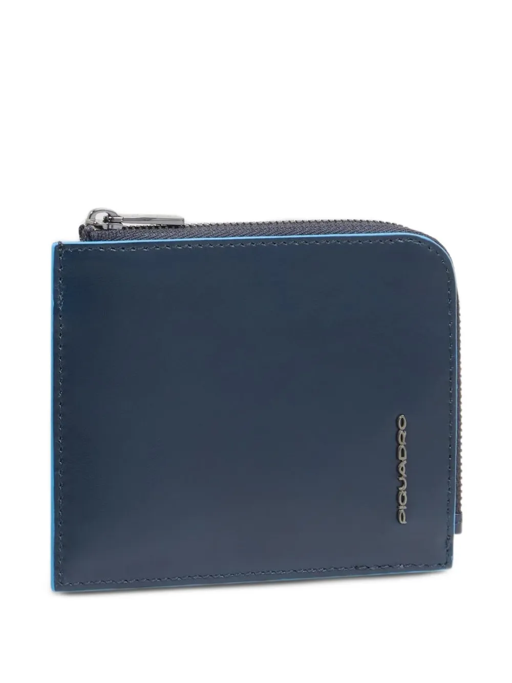  Piquadro Tarjetero Con Cremallera - Azul 