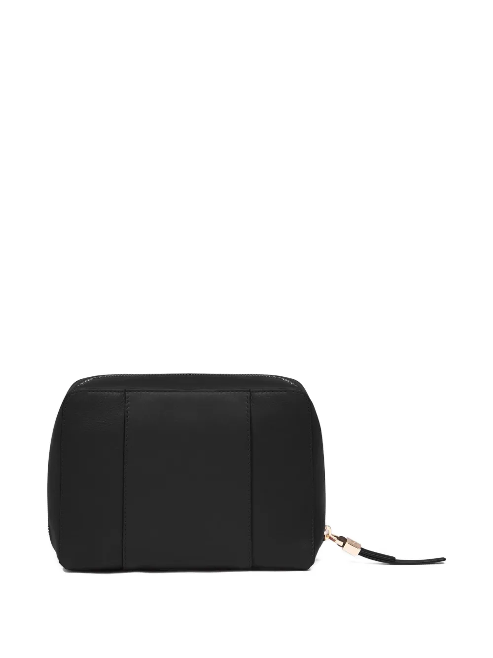 PIQUADRO Leren make-up tas Zwart