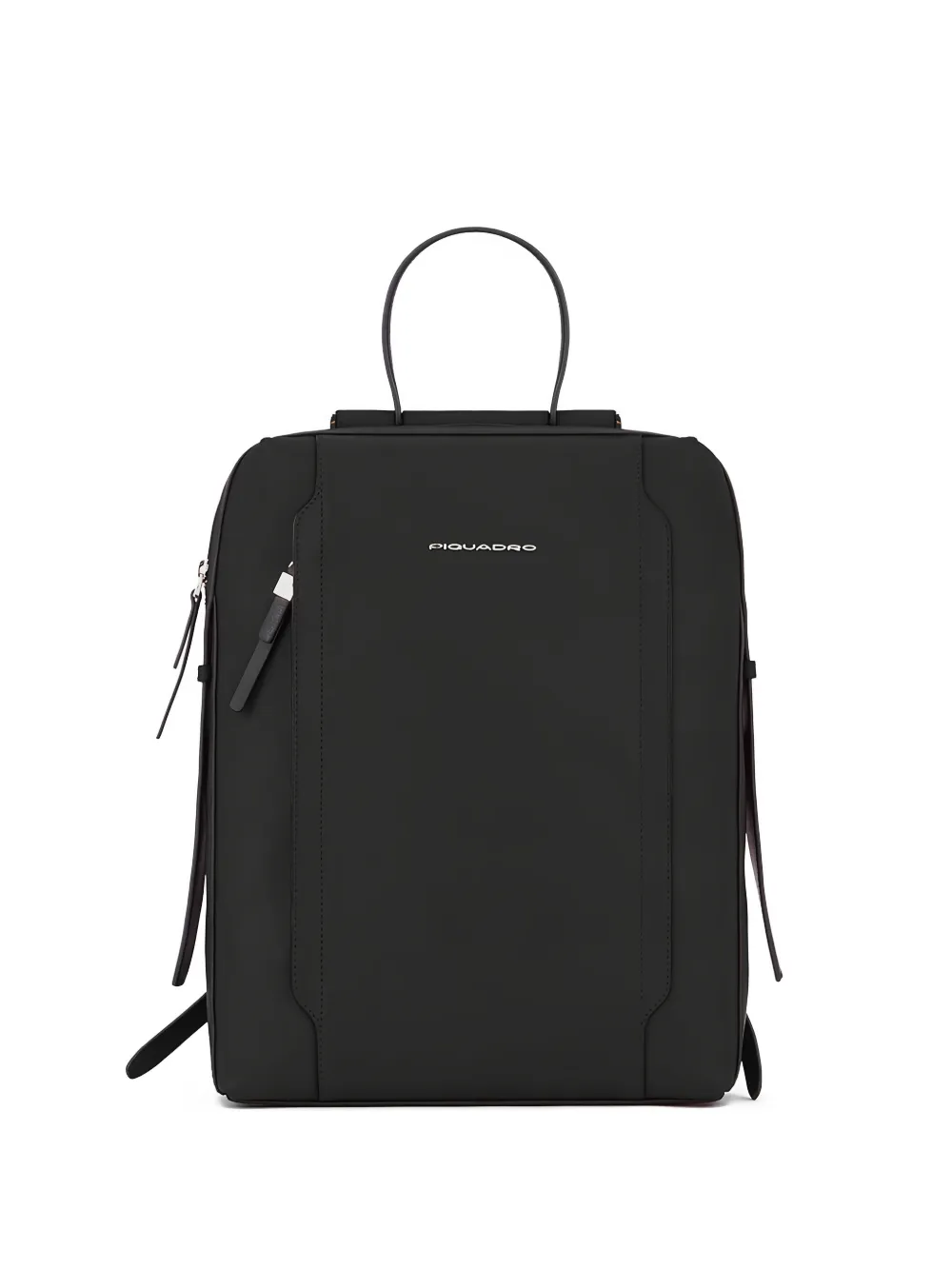 PIQUADRO laptop leather backpack - Nero