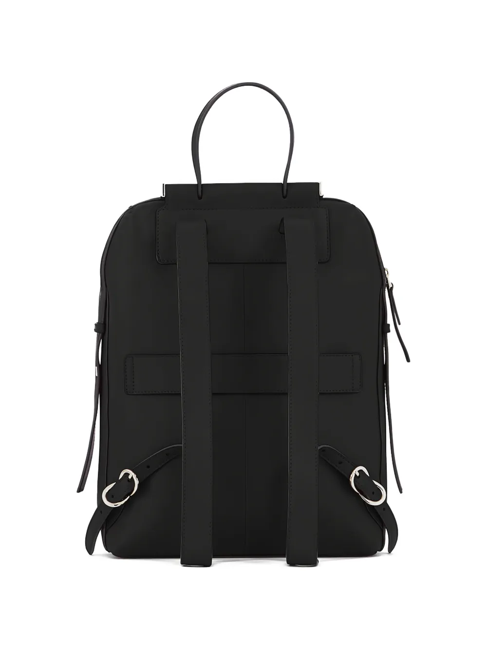 PIQUADRO Leren rugzak Zwart