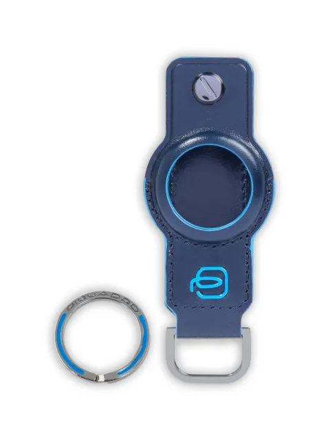 PIQUADRO airtag leather keychain