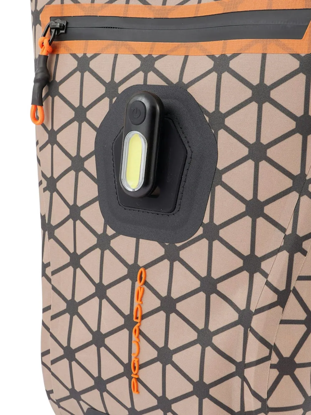 PIQUADRO Watertight rugzak met roltop Beige