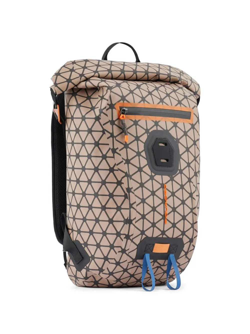 PIQUADRO Watertight rugzak met roltop Beige