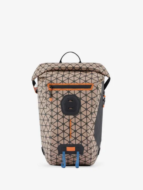 PIQUADRO Watertight roll-top backpack