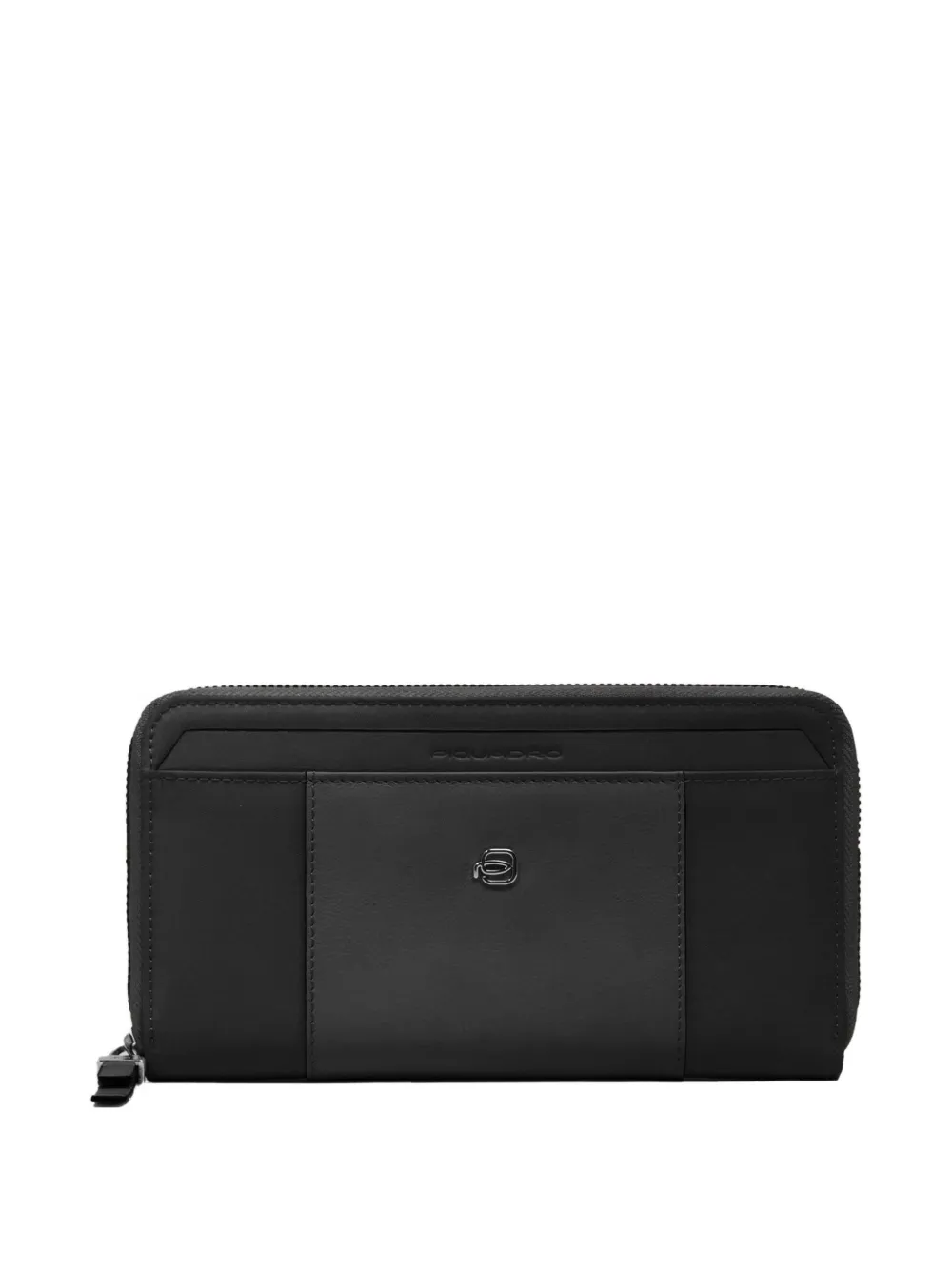 PIQUADRO zip-around wallet - Schwarz