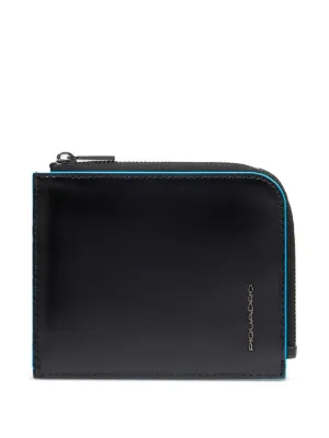 Sacai Porter Leather Wallet | Blue | FARFETCH JO