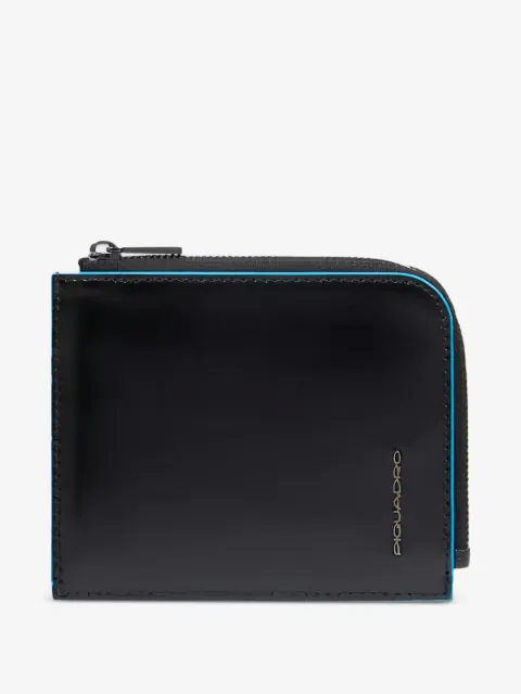 PIQUADRO zip-up cardholder