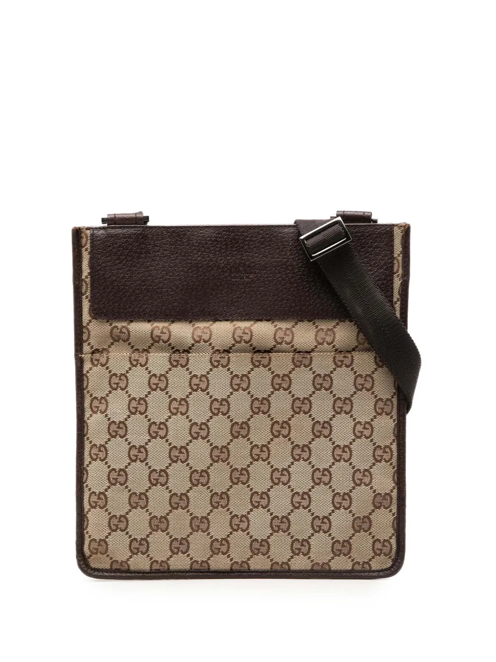 Gucci Pre-Owned 2000-2015 GG Canvas crossbody bag - Toni neutri