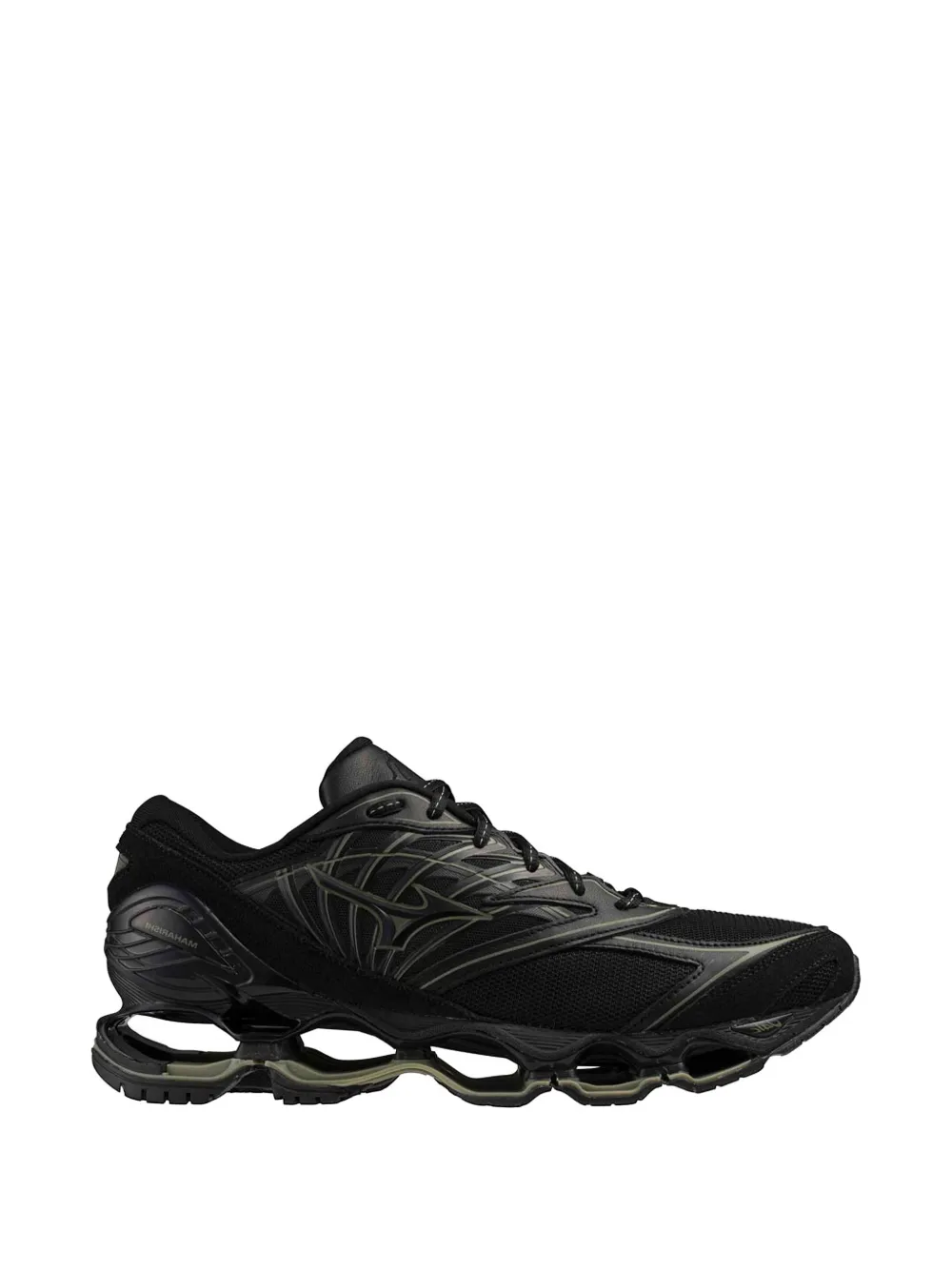 Mizuno x Maharishi Wave Prophecy LS lace-up sneakers - Nero