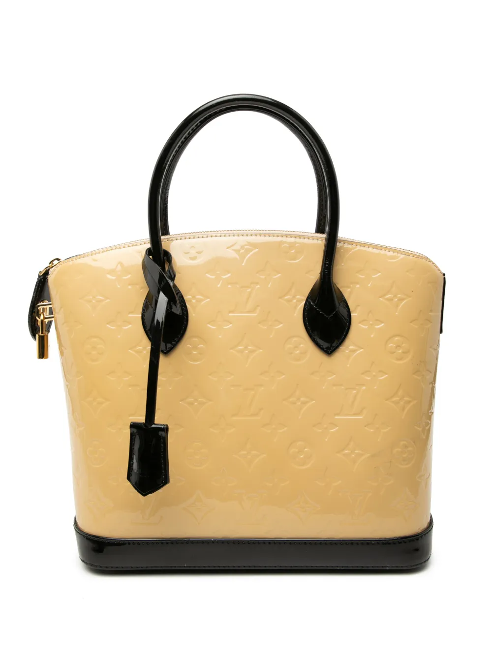Louis Vuitton Pre-Owned 2015 Monogram Vernis Lockit PM handbag - Toni neutri
