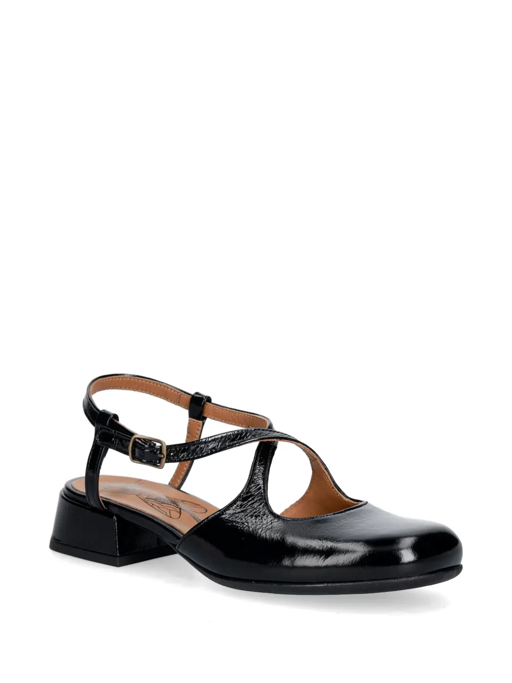 Fly London Ballerina's met gespsluiting Zwart