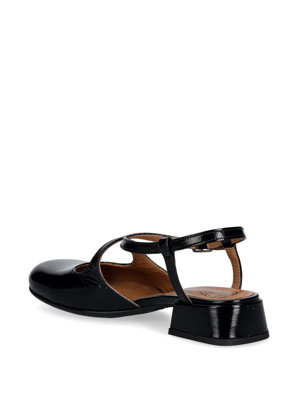 Fly London Ballerina's met gespsluiting Zwart