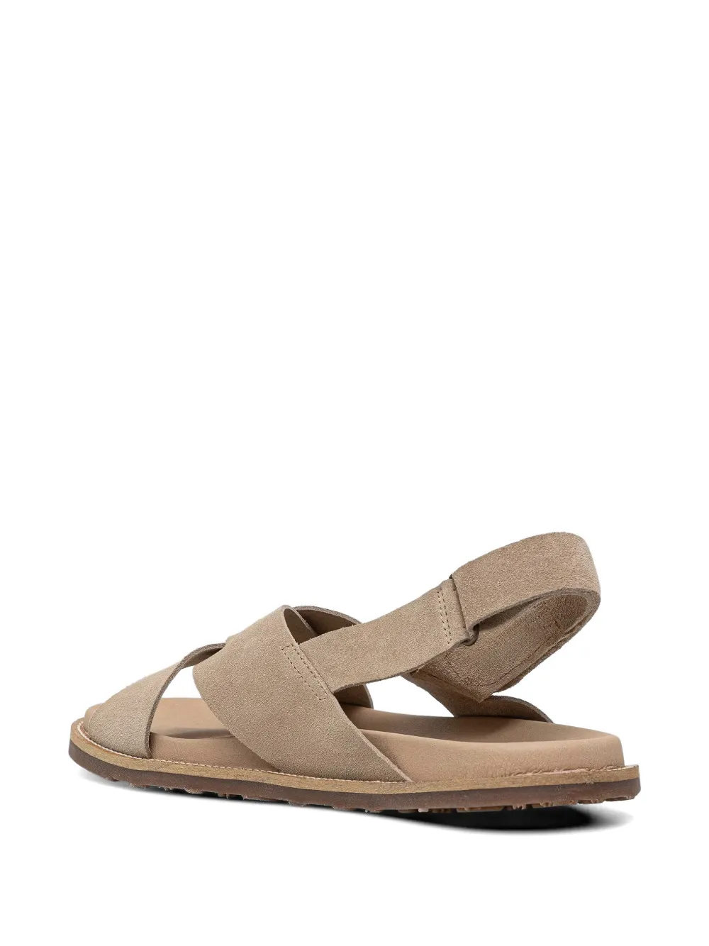 Fly London crossover-strap touch-strap sandals Beige