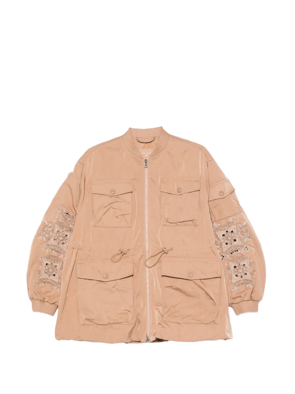 Ermanno Scervino oversized coat - Brown