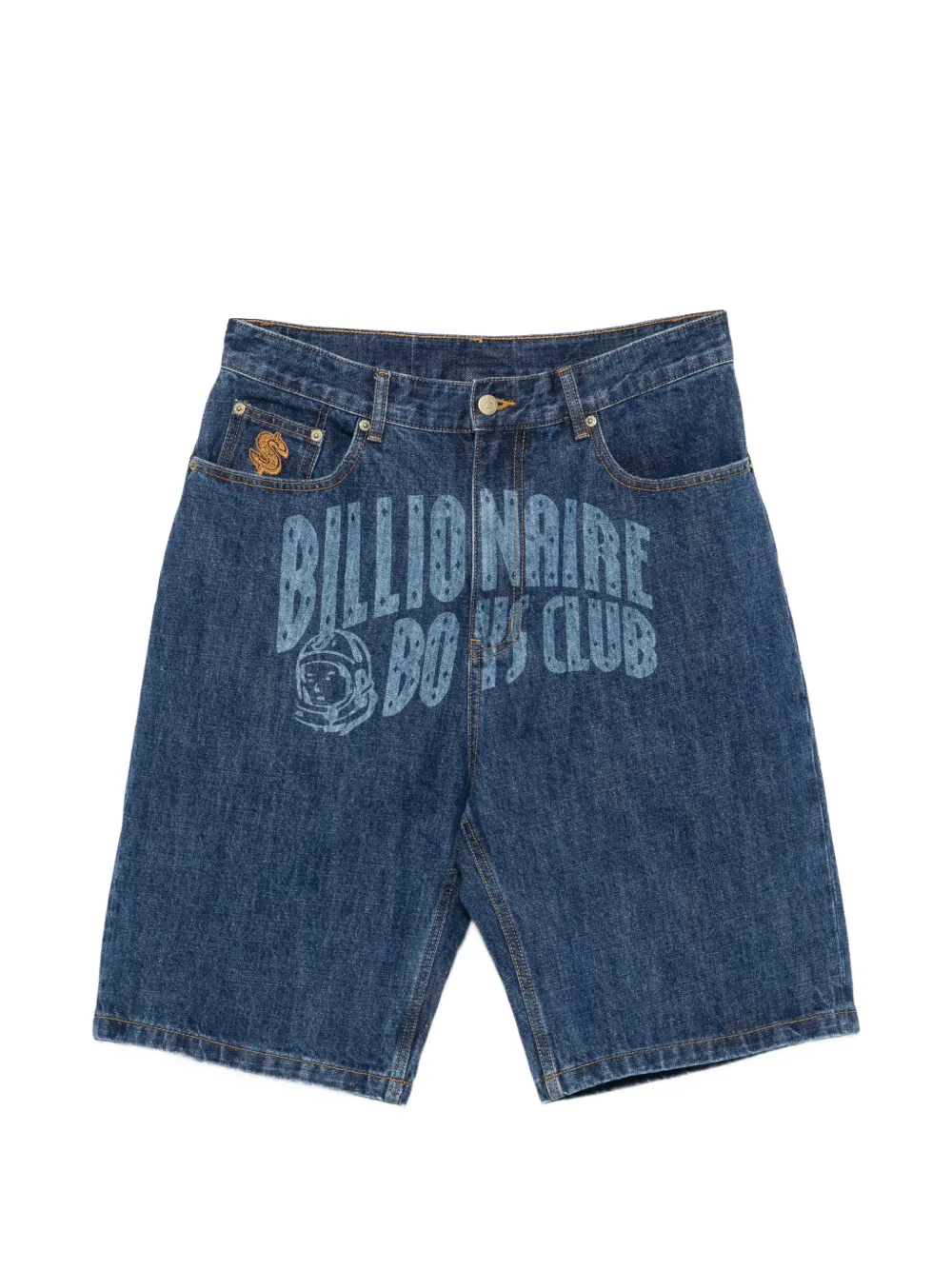 Billionaire Boys Club logo-print embroidered shorts - Blau