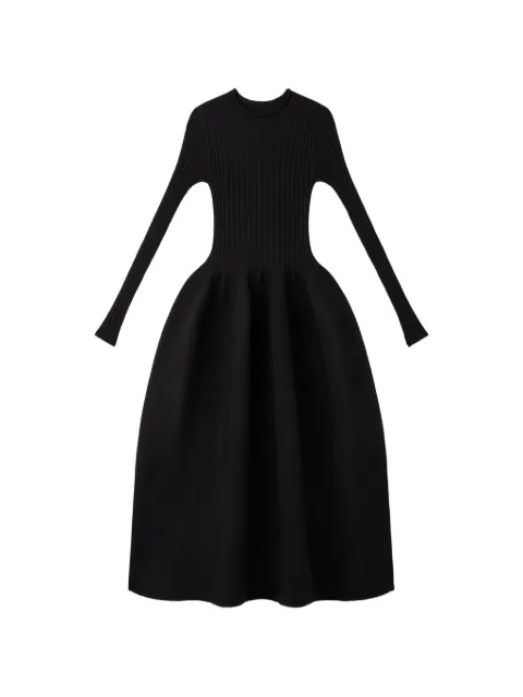 CFCL ribbed-knit flared dress