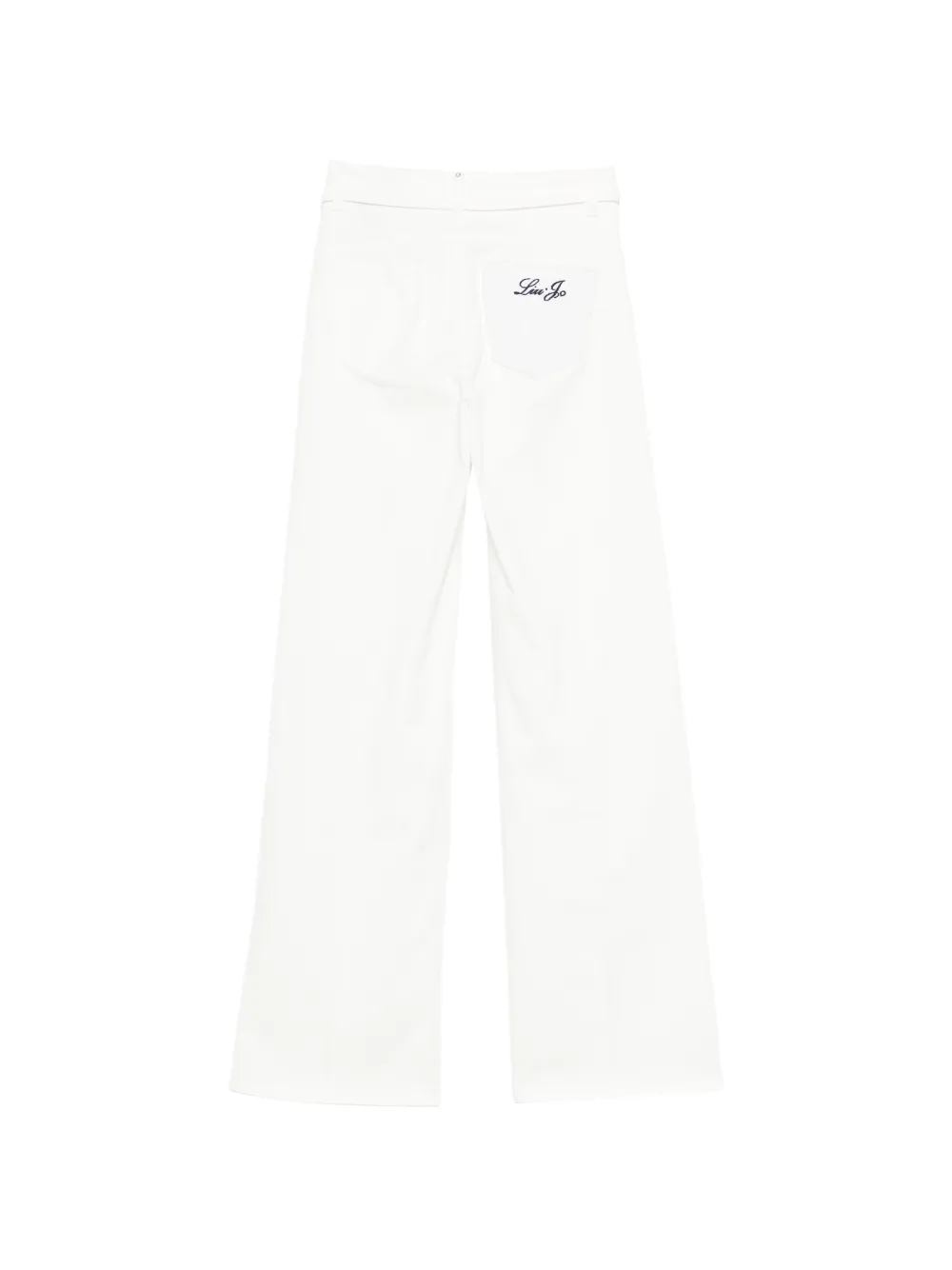 LIU JO Jeans met trekkoordsluiting Wit