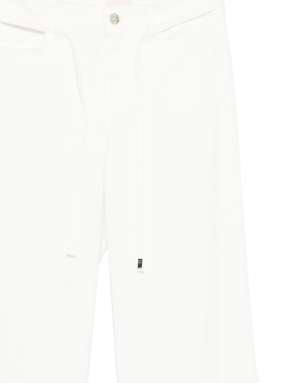 LIU JO Jeans met trekkoordsluiting Wit