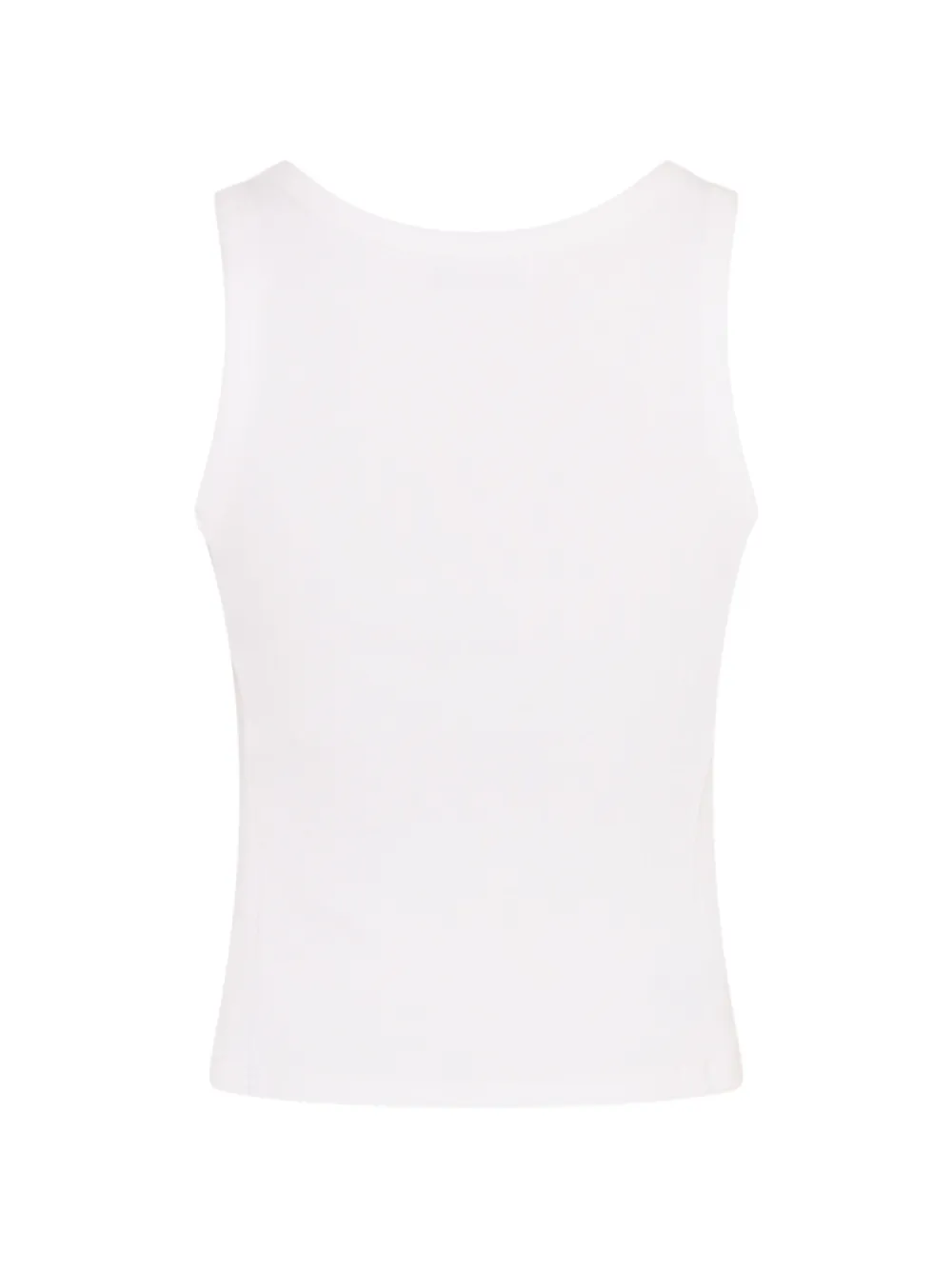 Martine Rose tanktop met rits Wit